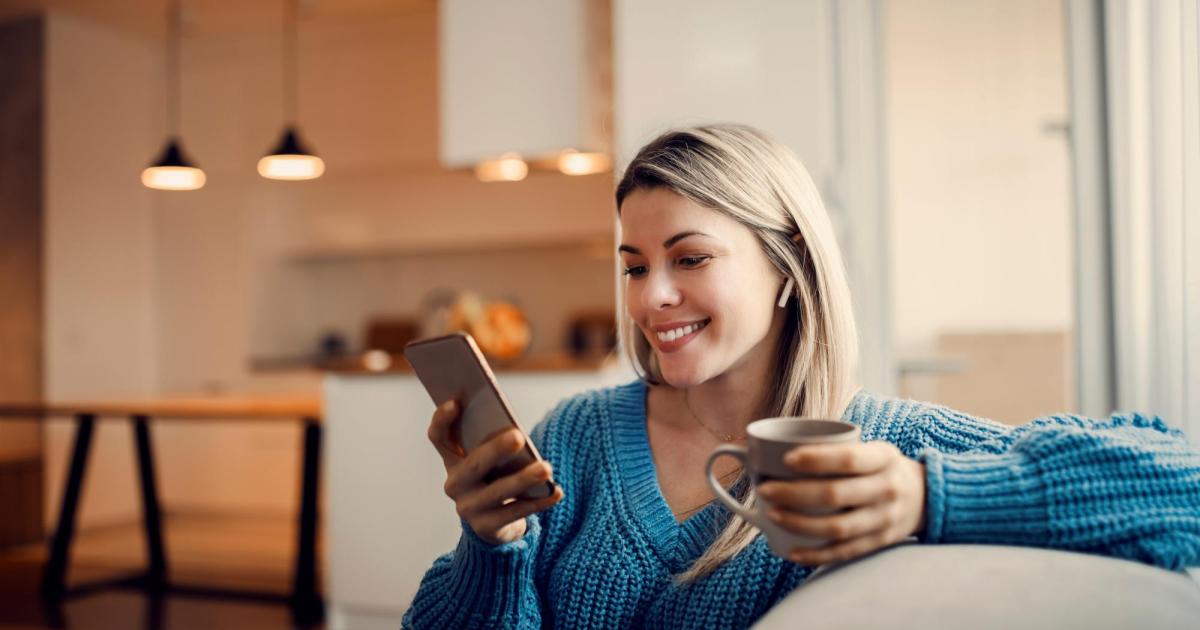 Woman on Phone