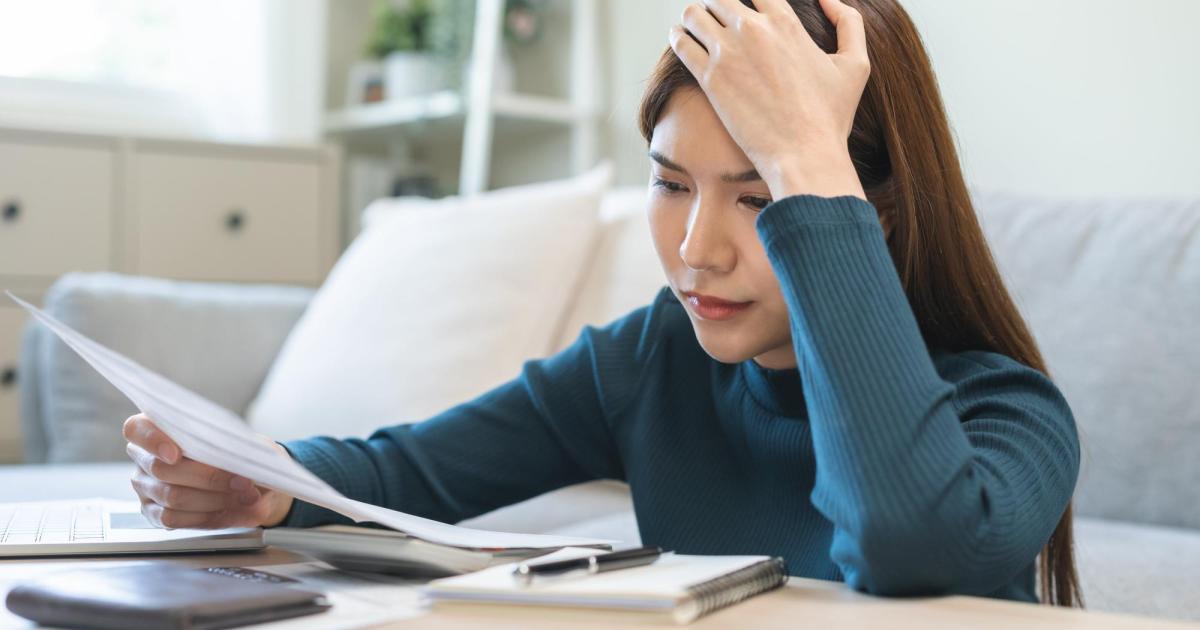 Woman on Computer